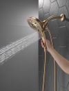 DELTA Universal Showering Components In2ition H2OKINETIC 5-Setting Two-in-One Shower — Lumicoat® Champagne Bronze