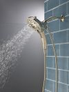 DELTA Universal Showering Components In2ition H2OKINETIC 5-Setting Two-in-One Shower — Lumicoat® Polished Nickel