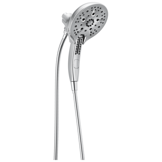 DELTA Universal Showering Components In2ition H2OKINETIC 5-Setting Two-in-One Shower — Lumicoat® Chrome