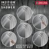 DELTA Universal Showering Components In2ition H2OKINETIC 5-Setting Two-in-One Shower — Lumicoat® Chrome