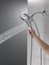 DELTA Universal Showering Components In2ition H2OKINETIC 5-Setting Two-in-One Shower — Lumicoat® Chrome
