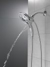 DELTA Universal Showering Components In2ition H2OKINETIC 5-Setting Two-in-One Shower — Lumicoat® Chrome