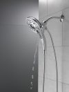 DELTA Universal Showering Components In2ition H2OKINETIC 5-Setting Two-in-One Shower — Lumicoat® Chrome