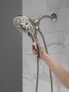 DELTA Universal Showering Components In2ition H2OKINETIC 5-Setting Two-in-One Shower — Lumicoat® Stainless