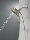 DELTA Universal Showering Components In2ition H2OKINETIC 5-Setting Two-in-One Shower — Lumicoat® Stainless