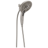 DELTA Universal Showering Components In2ition H2OKINETIC 5-Setting Two-in-One Shower — Stainless