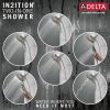 DELTA Universal Showering Components In2ition H2OKINETIC 5-Setting Two-in-One Shower — Stainless
