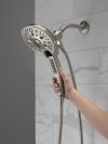 DELTA Universal Showering Components In2ition H2OKINETIC 5-Setting Two-in-One Shower — Stainless
