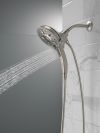 DELTA Universal Showering Components In2ition H2OKINETIC 5-Setting Two-in-One Shower — Stainless