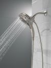 DELTA Universal Showering Components In2ition H2OKINETIC 5-Setting Two-in-One Shower — Stainless