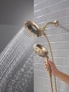 DELTA Universal Showering Components 7-Setting In2ition with ProClean — Lumicoat® Champagne Bronze
