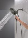DELTA Universal Showering Components 7-Setting In2ition with ProClean — Lumicoat® Black Stainless