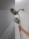 DELTA Universal Showering Components 7-Setting In2ition with ProClean — Lumicoat® Black Stainless