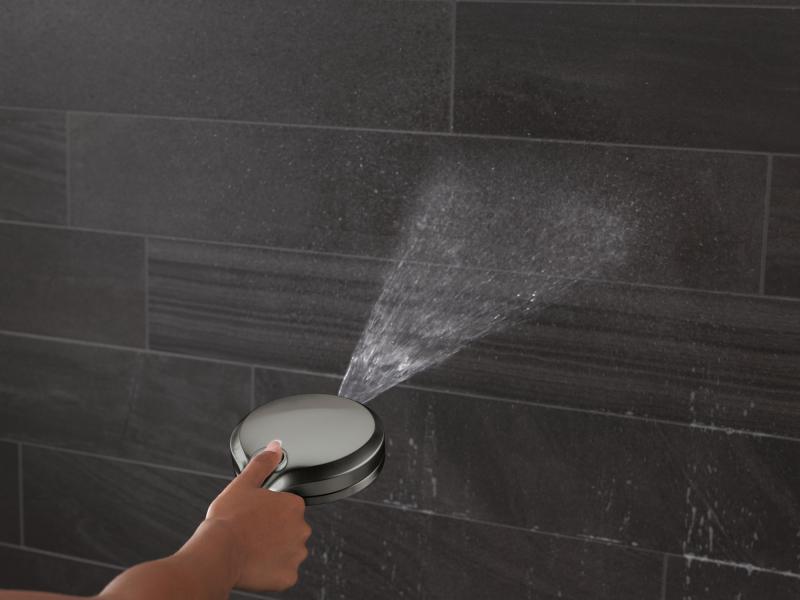 DELTA Universal Showering Components 7-Setting In2ition with ProClean — Lumicoat® Black Stainless