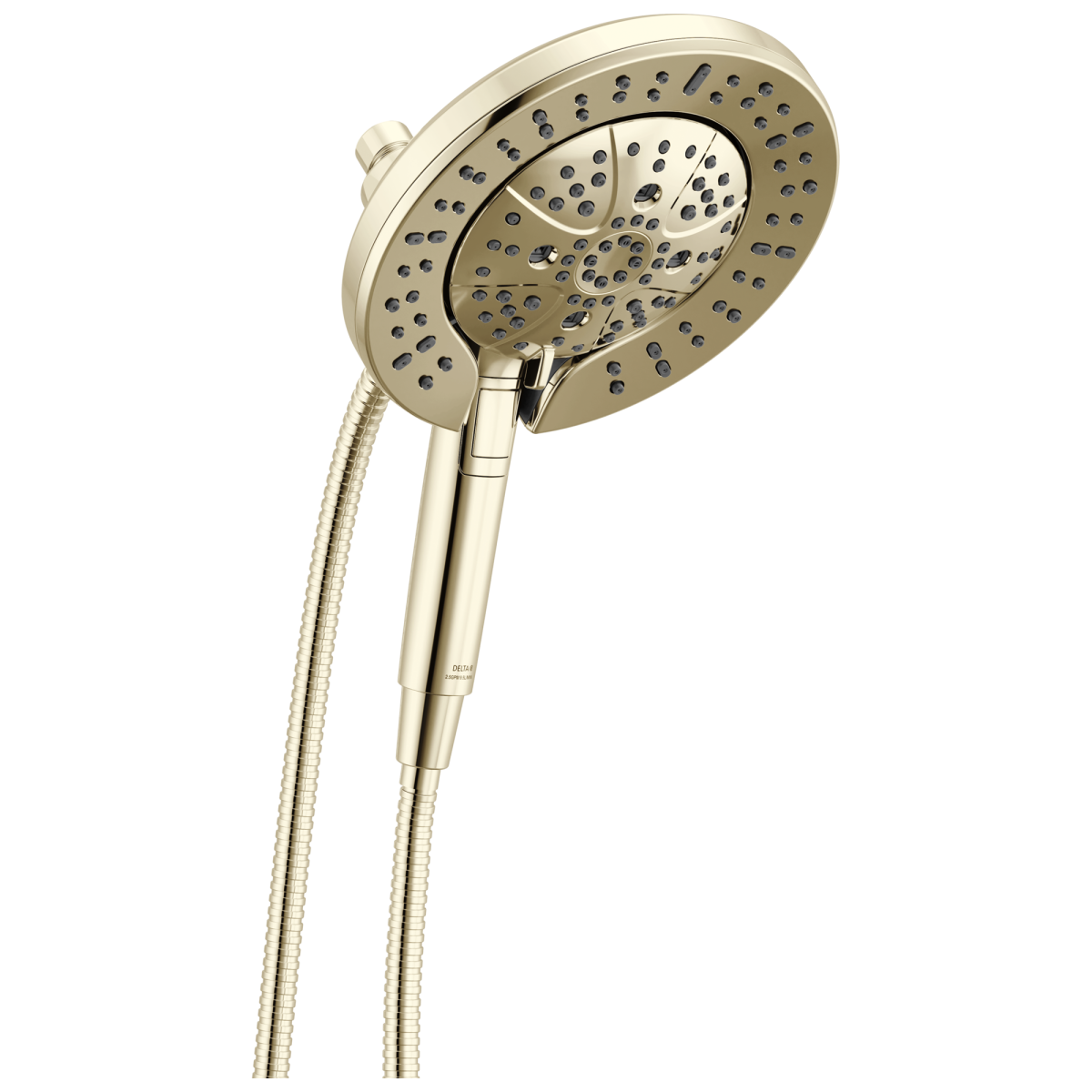 DELTA Universal Showering Components 7-Setting In2ition with ProClean — Lumicoat® Polished Nickel
