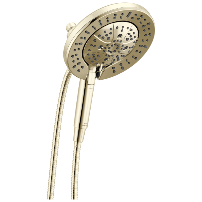 DELTA Universal Showering Components 7-Setting In2ition with ProClean — Lumicoat® Polished Nickel