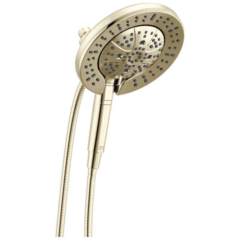 DELTA Universal Showering Components 7-Setting In2ition with ProClean — Lumicoat® Polished Nickel