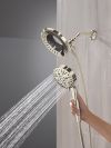 DELTA Universal Showering Components 7-Setting In2ition with ProClean — Lumicoat® Polished Nickel