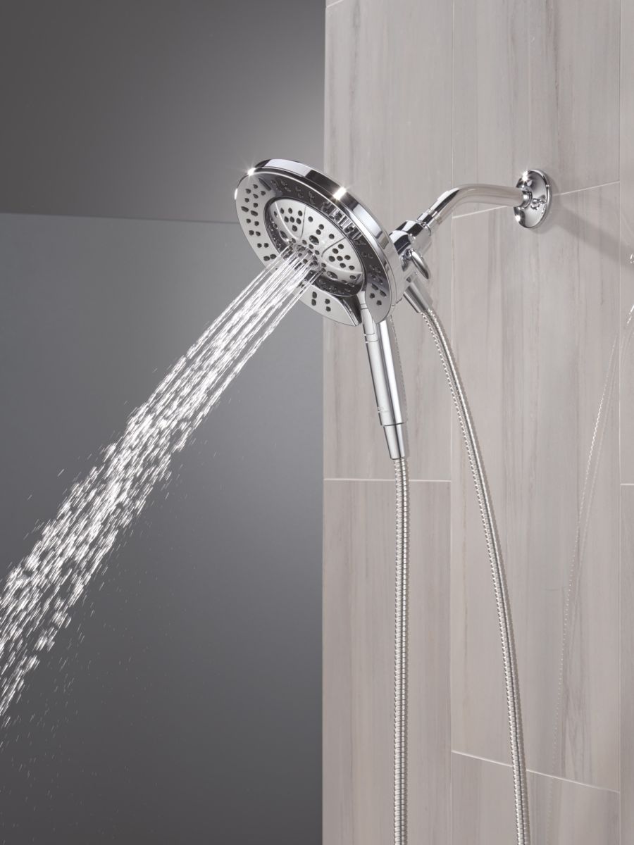 DELTA Universal Showering Components 7-Setting In2ition with ProClean — Lumicoat® Chrome