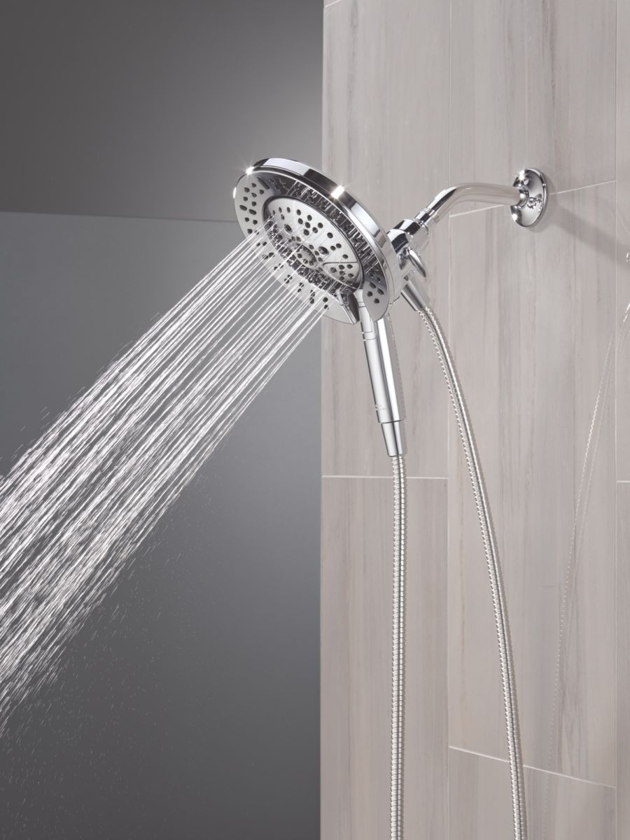DELTA Universal Showering Components 7-Setting In2ition with ProClean — Lumicoat® Chrome
