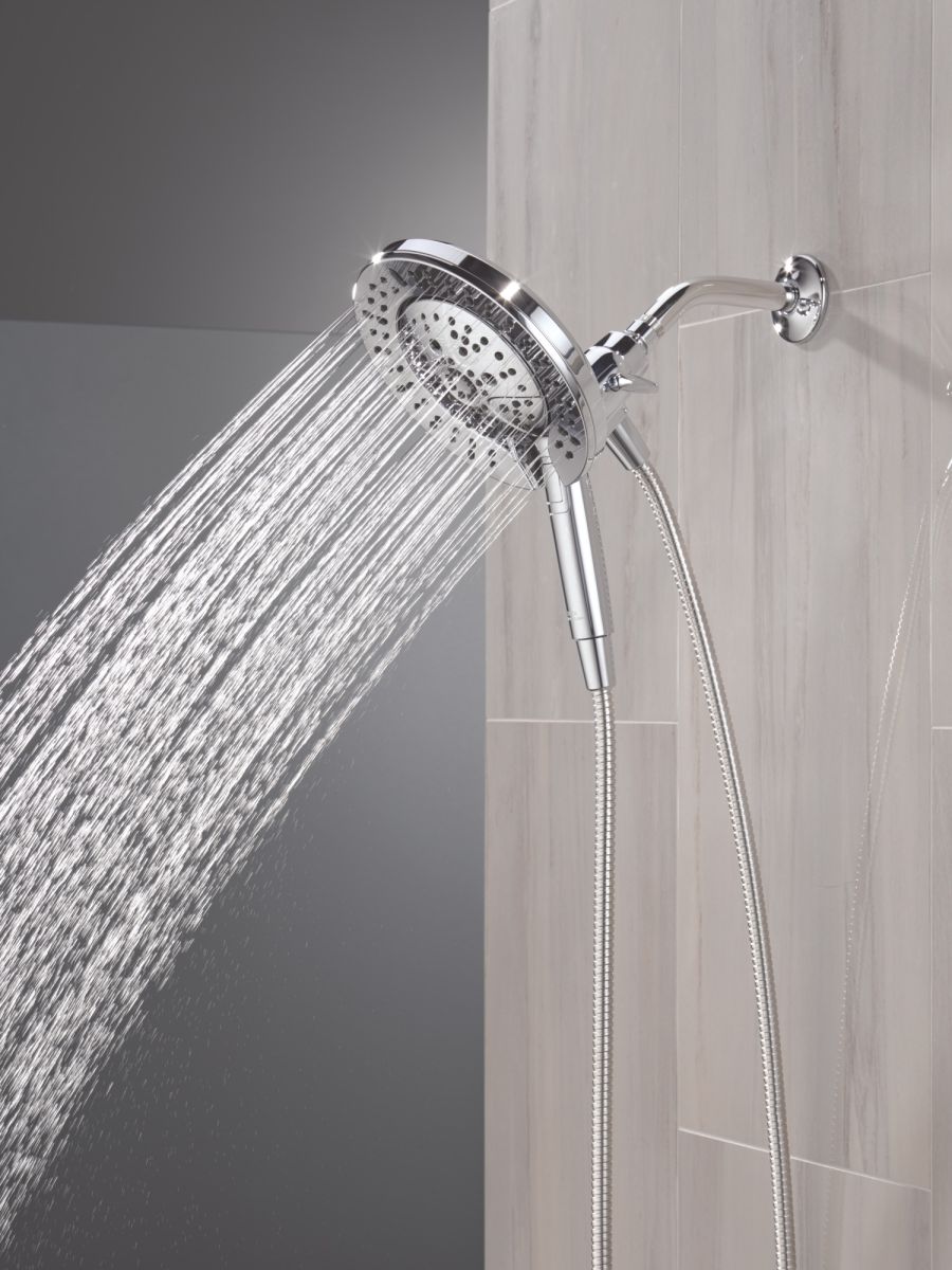 DELTA Universal Showering Components 7-Setting In2ition with ProClean — Lumicoat® Chrome