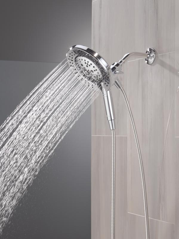 DELTA Universal Showering Components 7-Setting In2ition with ProClean — Lumicoat® Chrome