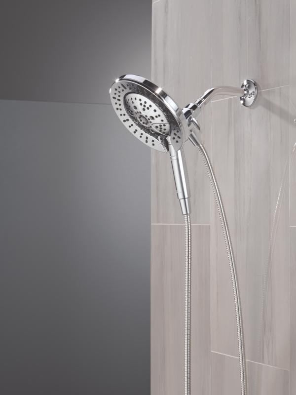 DELTA Universal Showering Components 7-Setting In2ition with ProClean — Lumicoat® Chrome