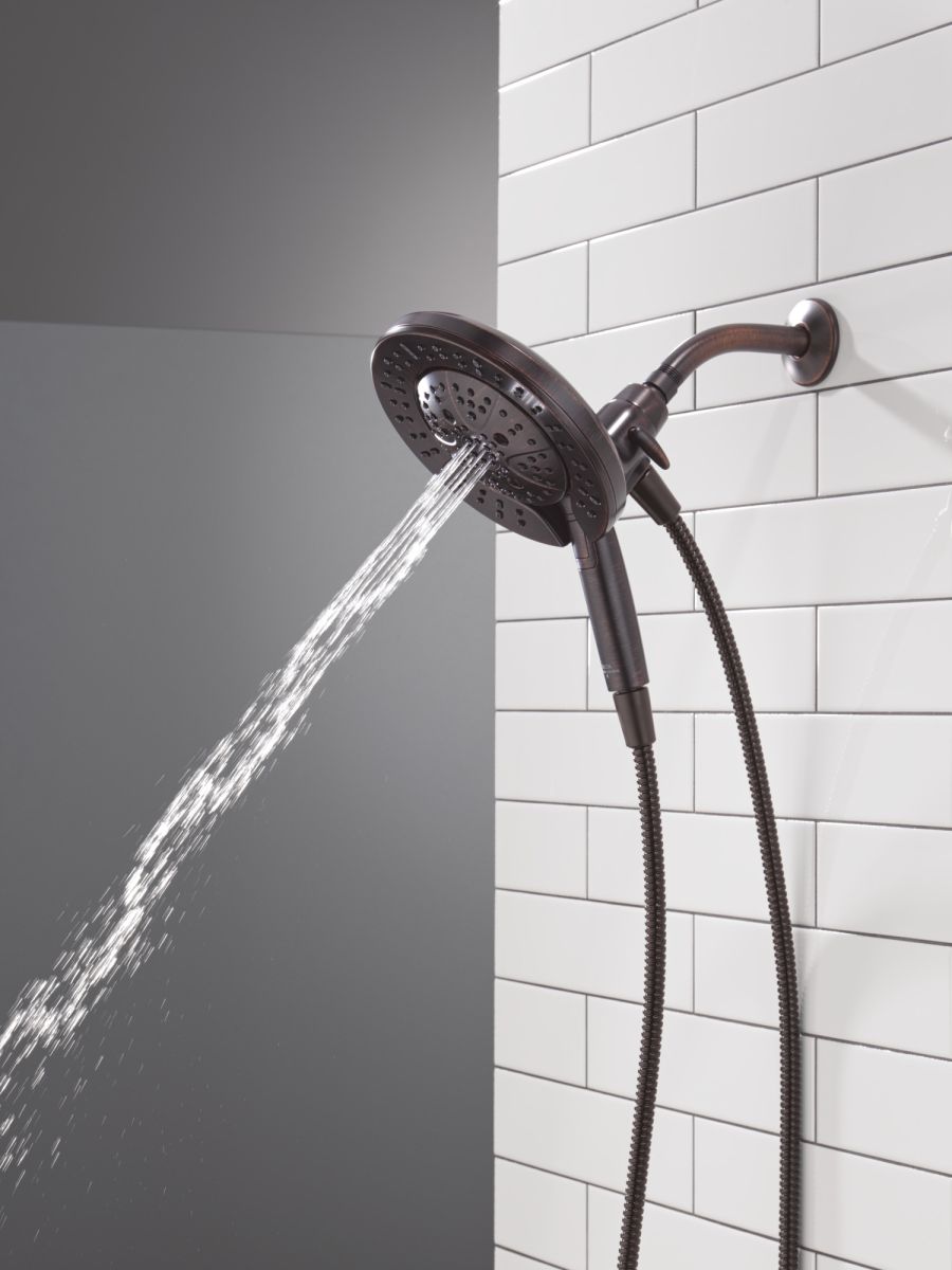 DELTA Universal Showering Components 7-Setting In2ition with ProClean — Venetian Bronze