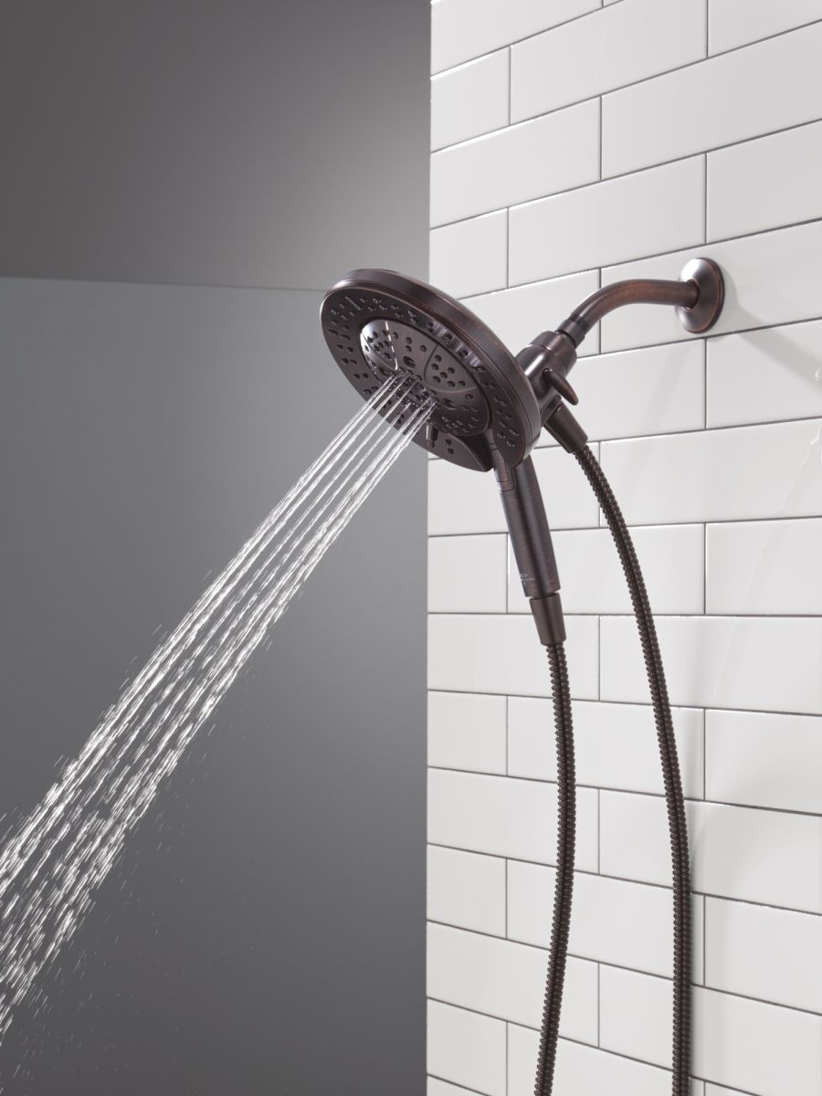 DELTA Universal Showering Components 7-Setting In2ition with ProClean — Venetian Bronze
