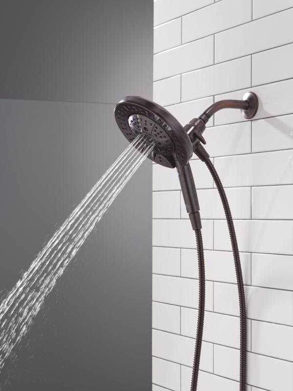 DELTA Universal Showering Components 7-Setting In2ition with ProClean — Venetian Bronze