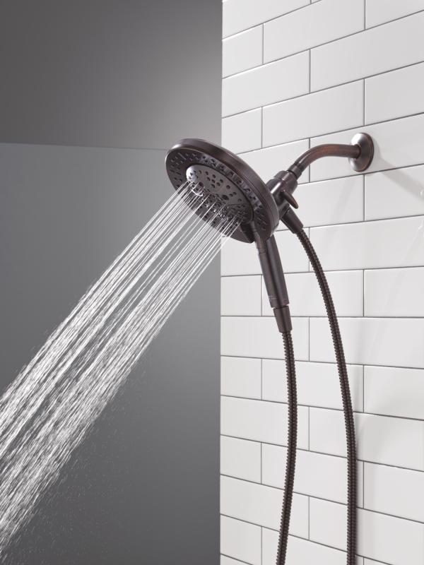 DELTA Universal Showering Components 7-Setting In2ition with ProClean — Venetian Bronze