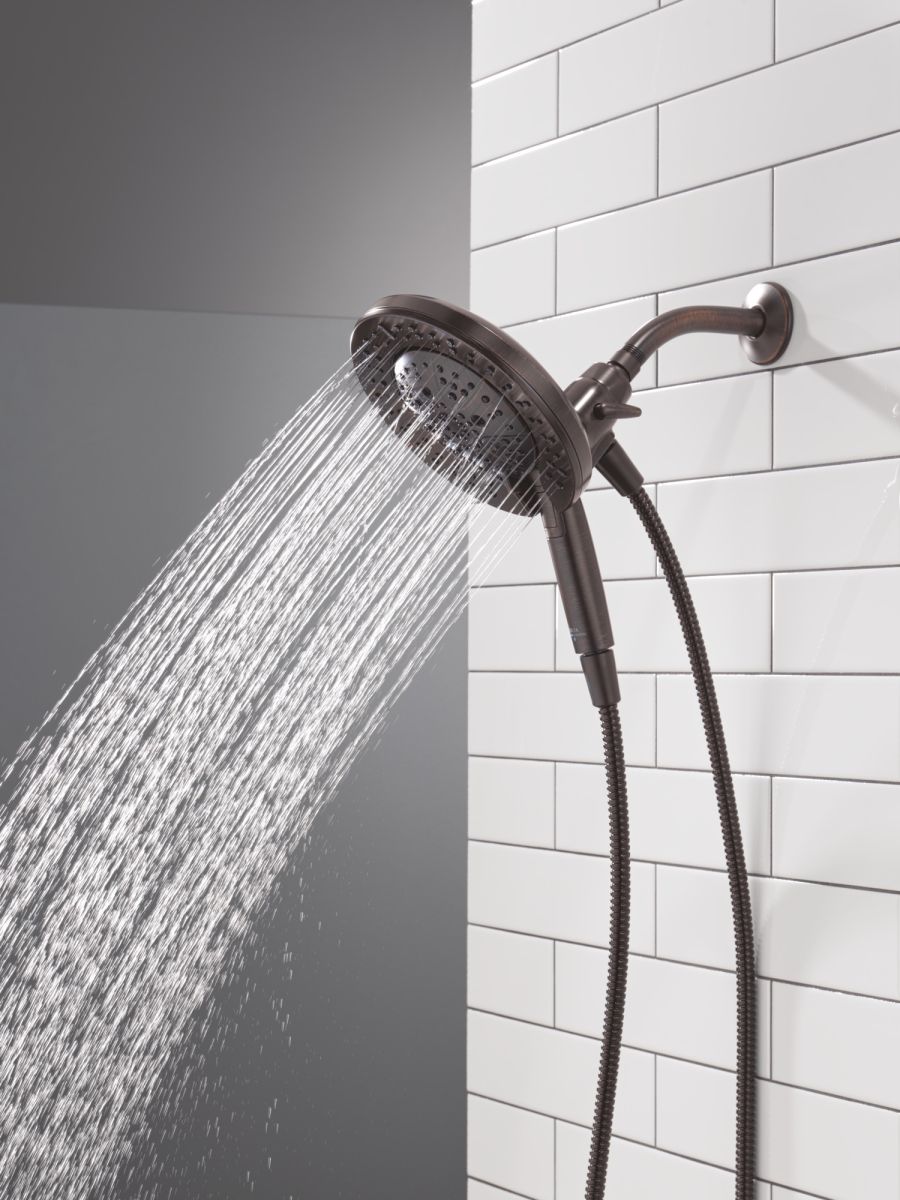 DELTA Universal Showering Components 7-Setting In2ition with ProClean — Venetian Bronze