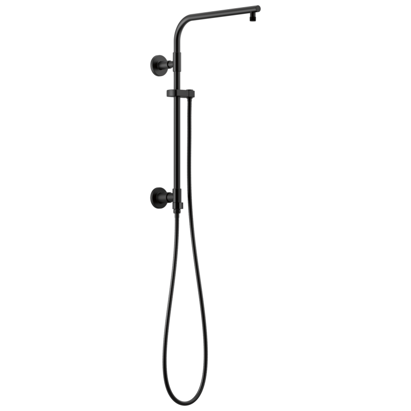 DELTA Universal Showering Components Shower Column 18" Round — Matte Black