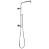 DELTA Universal Showering Components Emerge 18" Round Shower Column — Lumicoat® Chrome