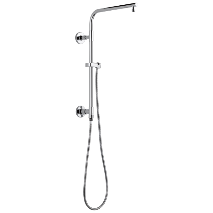 DELTA Universal Showering Components Emerge 18" Round Shower Column — Lumicoat® Chrome