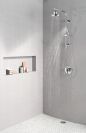 DELTA Universal Showering Components Emerge 18" Round Shower Column — Lumicoat® Chrome