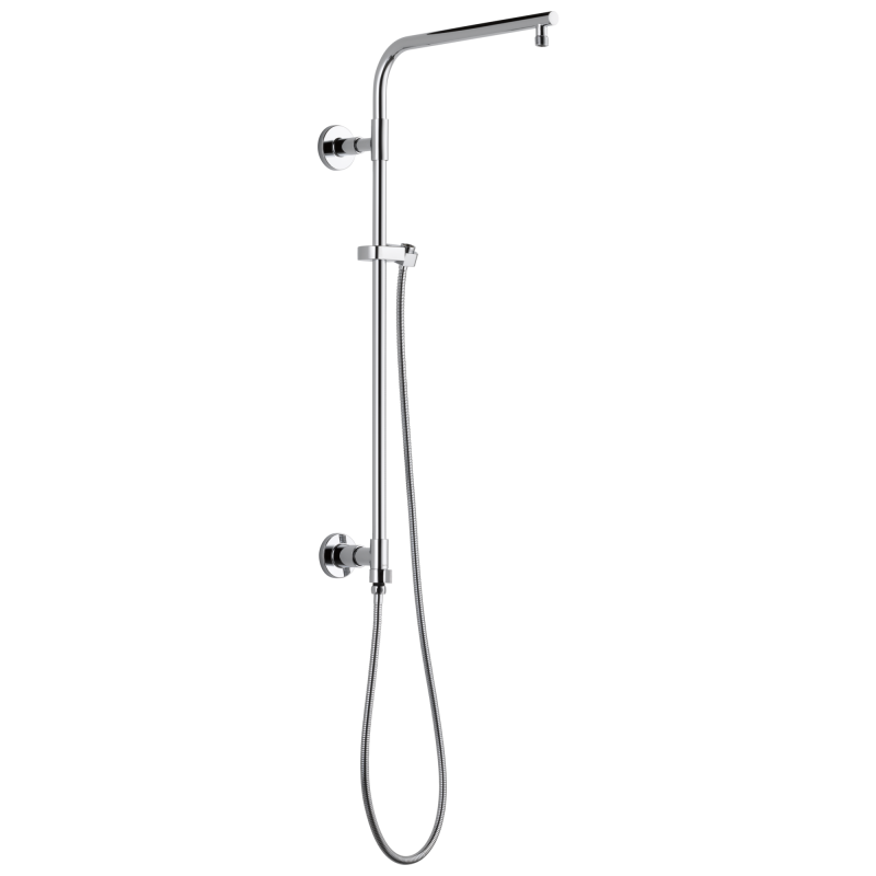 DELTA Universal Showering Components Emerge 26" Round Shower Column — Lumicoat® Chrome