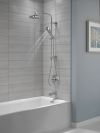 DELTA Universal Showering Components Emerge 26" Round Shower Column — Lumicoat® Chrome