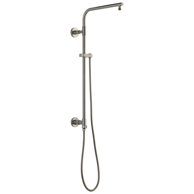 DELTA Universal Showering Components Emerge 26" Round Shower Column — Lumicoat® Stainless