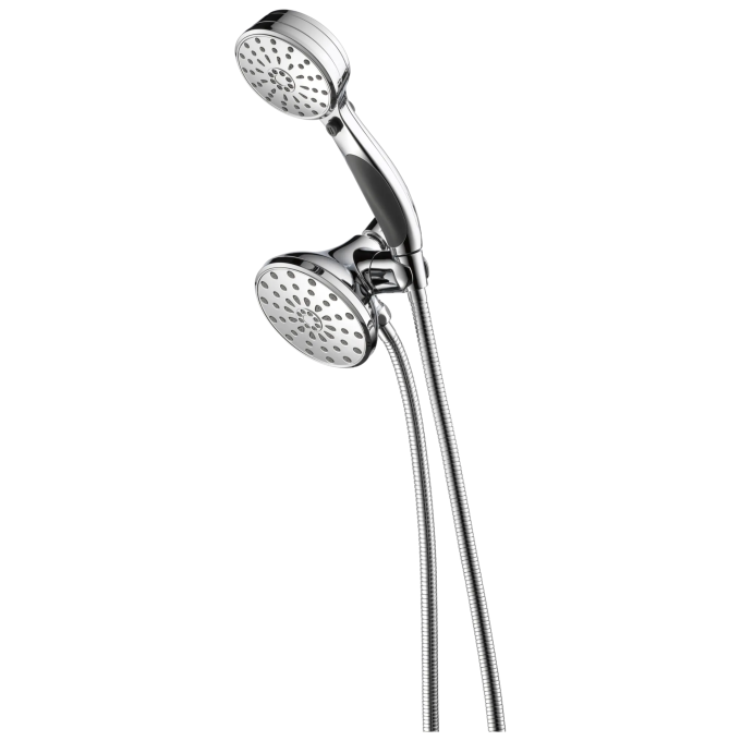 DELTA Universal Showering Components ActivTouch Hand Shower / Shower Head Combo Pack — Chrome