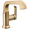 DELTA Tetra Single Handle Bathroom Faucet — Lumicoat® Champagne Bronze