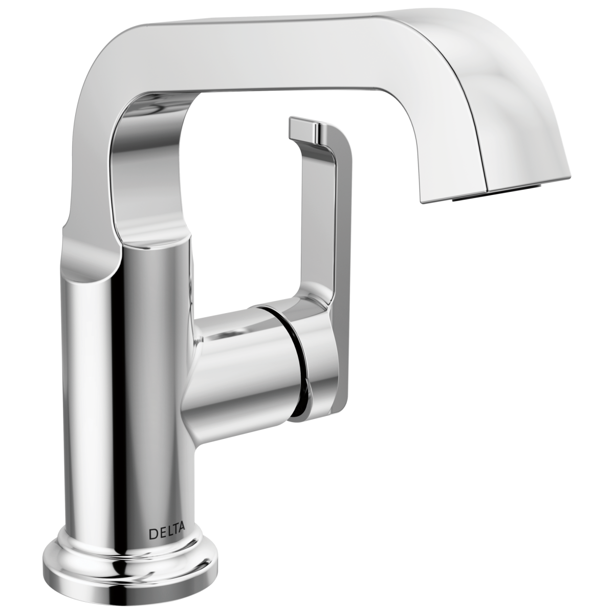 DELTA Tetra Single Handle Bathroom Faucet — Lumicoat® Chrome