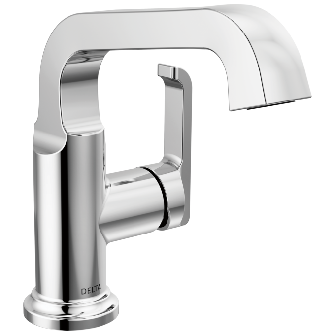 DELTA Tetra Single Handle Bathroom Faucet — Lumicoat® Chrome