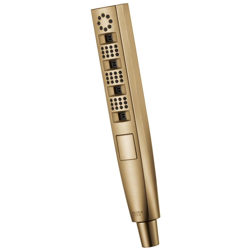 DELTA Universal Showering Components H2OKinetic Hand Shower 1.75 GPM 4-Setting — Lumicoat® Champagne Bronze