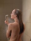DELTA Universal Showering Components H2OKINETIC Single-Setting Hand Shower — Stainless