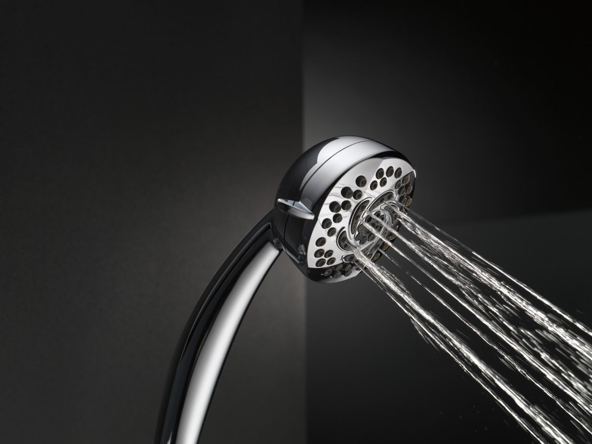 DELTA Universal Showering Components Premium 5-Setting Hand Shower — Chrome