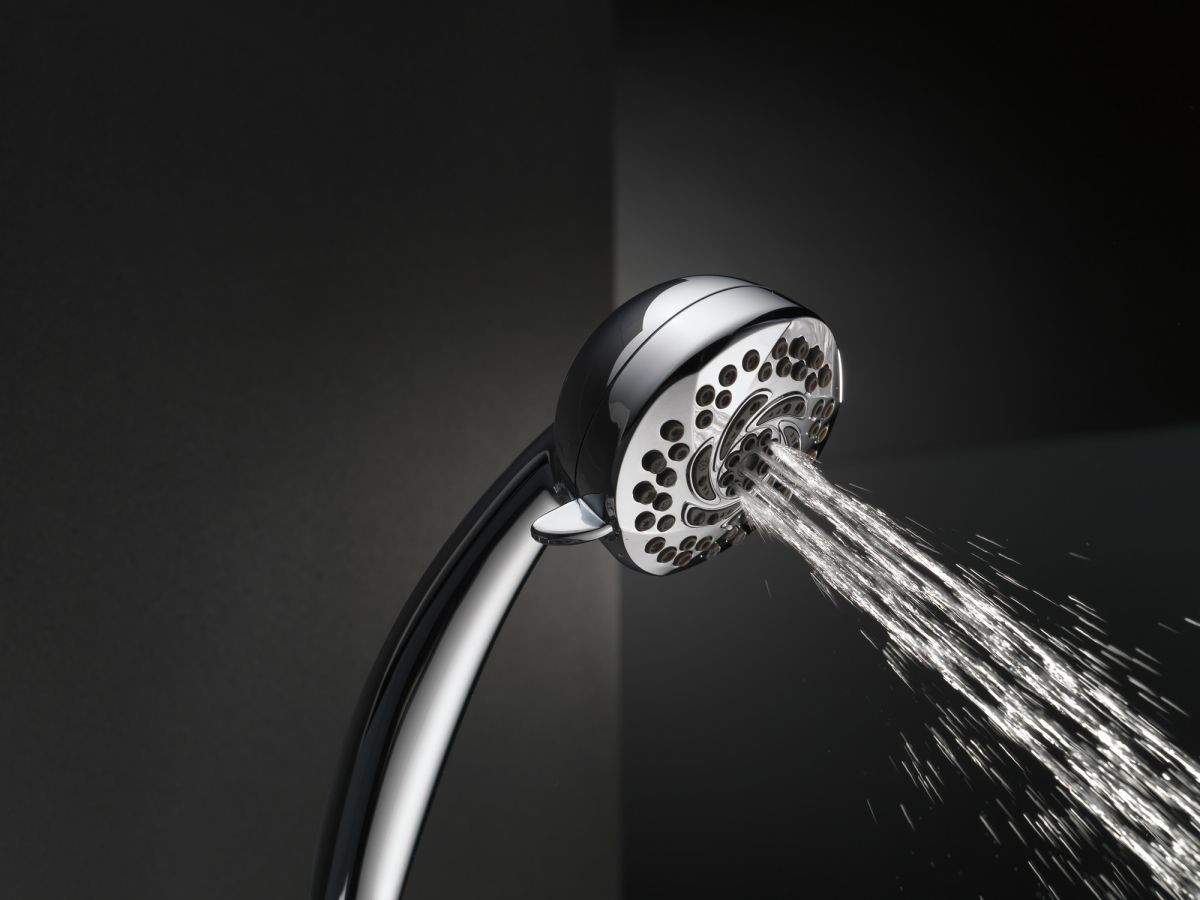 DELTA Universal Showering Components Premium 5-Setting Hand Shower — Chrome