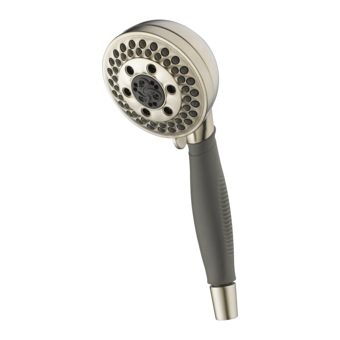 DELTA Universal Showering Components H2OKINETIC 5-Setting Hand Shower — Stainless