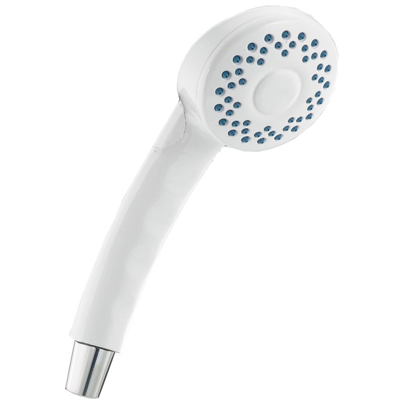DELTA Universal Showering Components Fundamentals Single-Setting Hand Shower — White