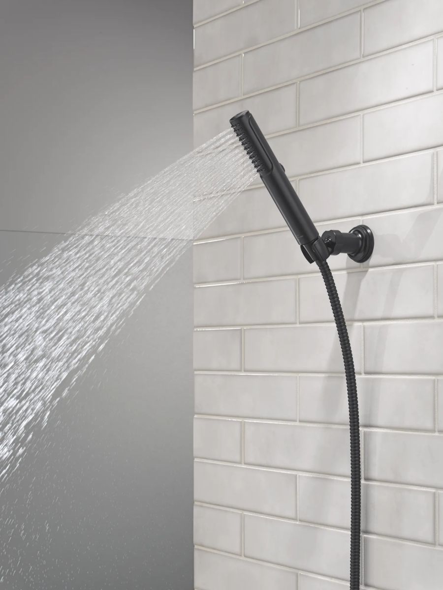 DELTA Universal Showering Components 2-Setting Hand Shower with ProClean Spray — Matte Black